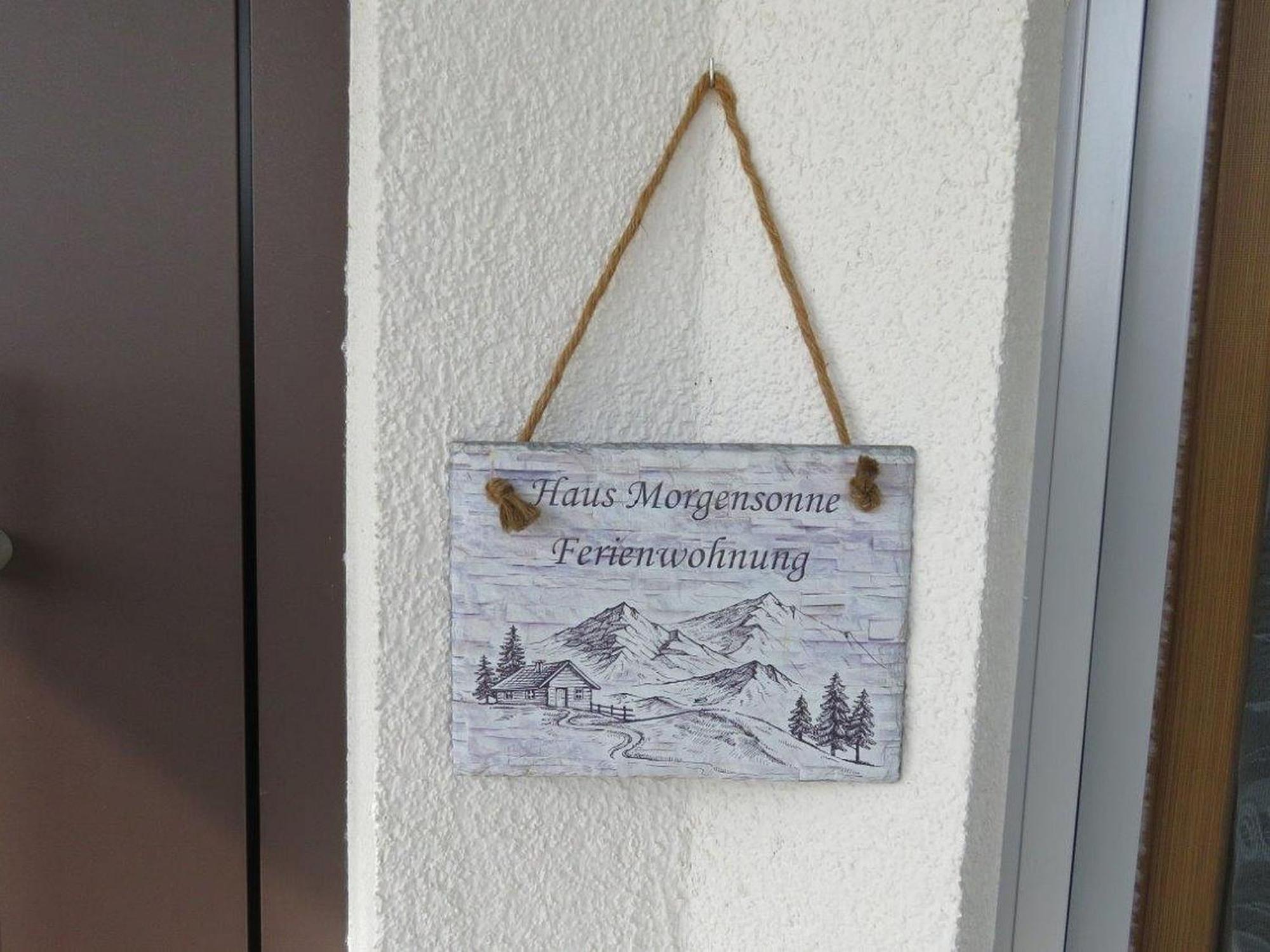 Haus Morgensonne Apartamento Weilheim Exterior foto